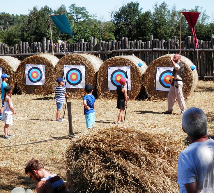 Initiation au tir à l'arc lors d'événements