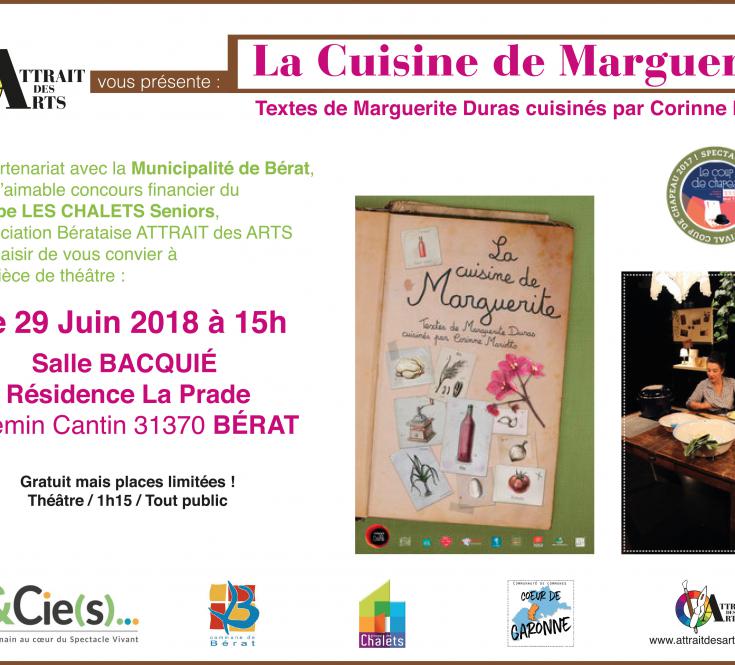 Pièce de Théâtre "La cuisine de Marguerite" - 2018